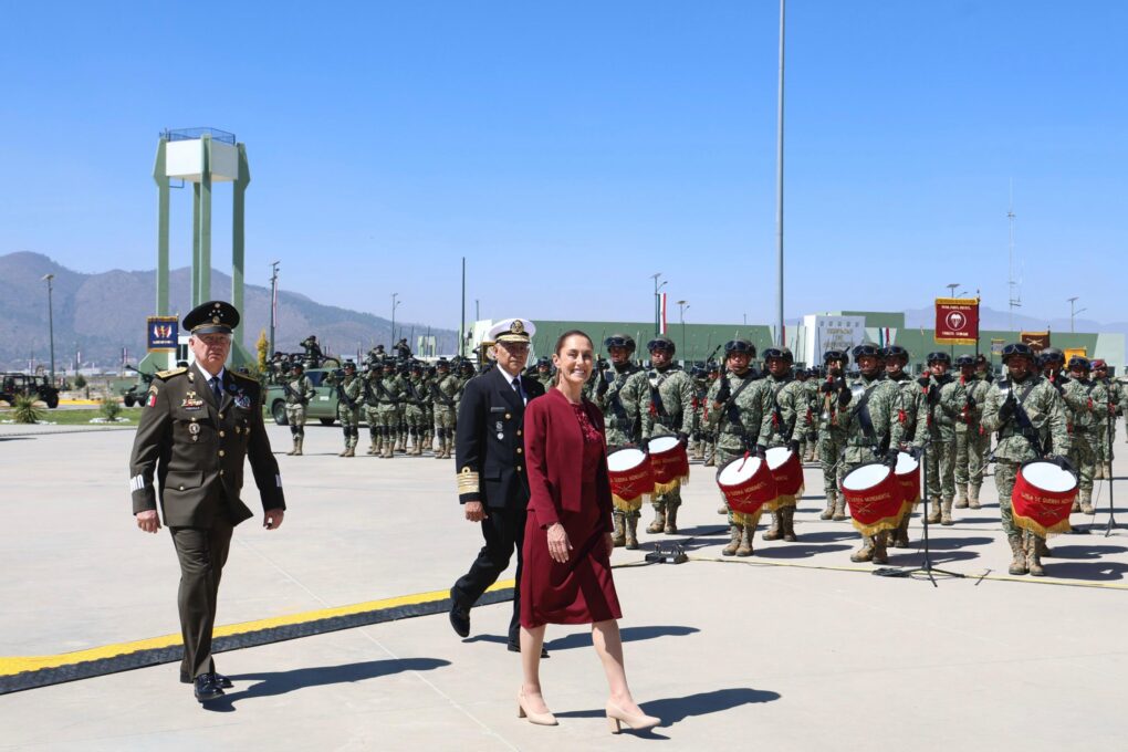 Ejército Mexicano garantiza la soberanía y la independencia del país: Claudia Sheinbaum