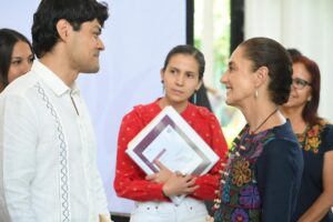 Claudia Sheinbaum destaca que más de 3.5 millones de jóvenes han sido beneficiados con Jóvenes Construyendo el Futuro