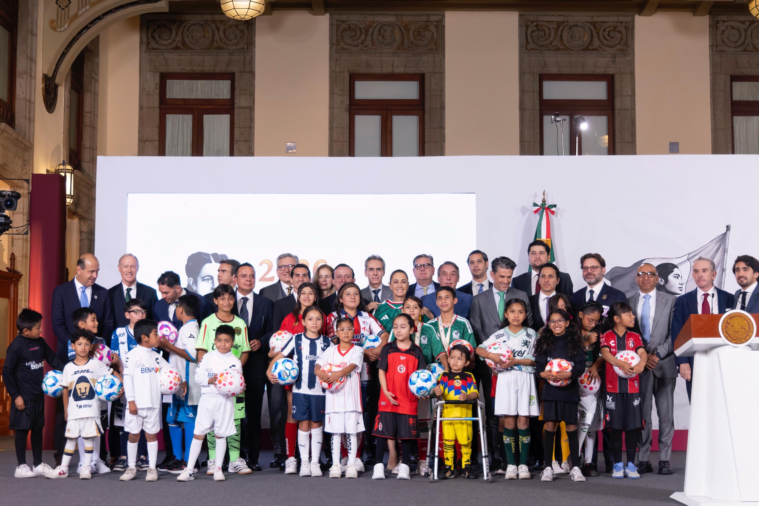 Mundial 2026 dejará legado para la niñez: Gobierno de México y Federación impulsan nueva estrategia de formación futbolística