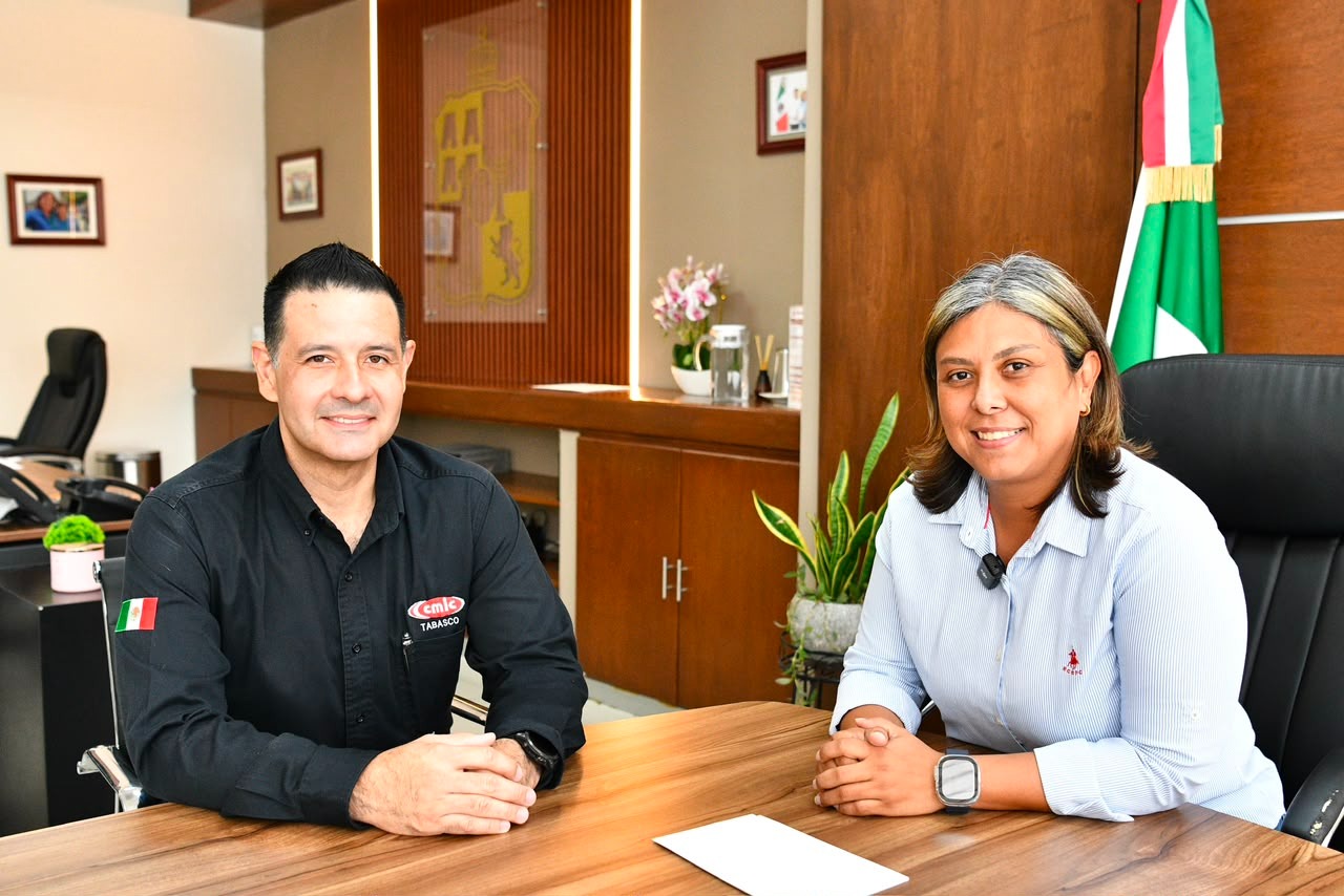 SOTOP y CMIC Tabasco fortalecen alianza para impulsar proyectos de infraestructura y el Plan Villahermosa 2030