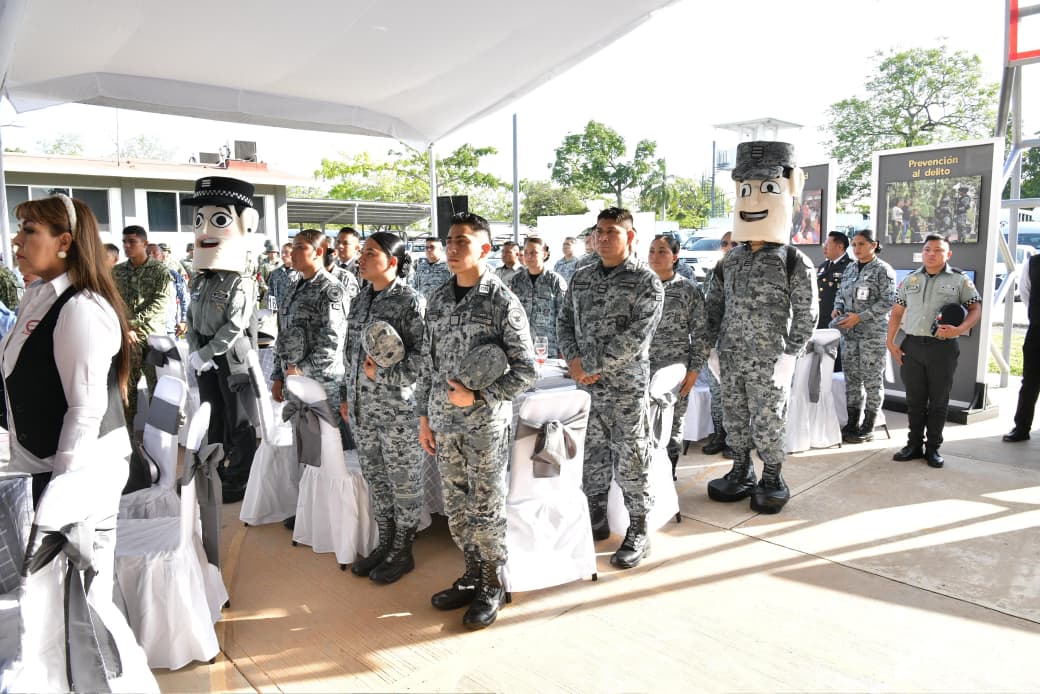 Guardia Nacional cumple siete años; destacan su papel en el fortalecimiento de la seguridad en Tabasco