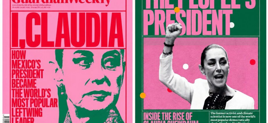 The Guardian destaca a Claudia Sheinbaum como “la líder de izquierda más popular del mundo”
