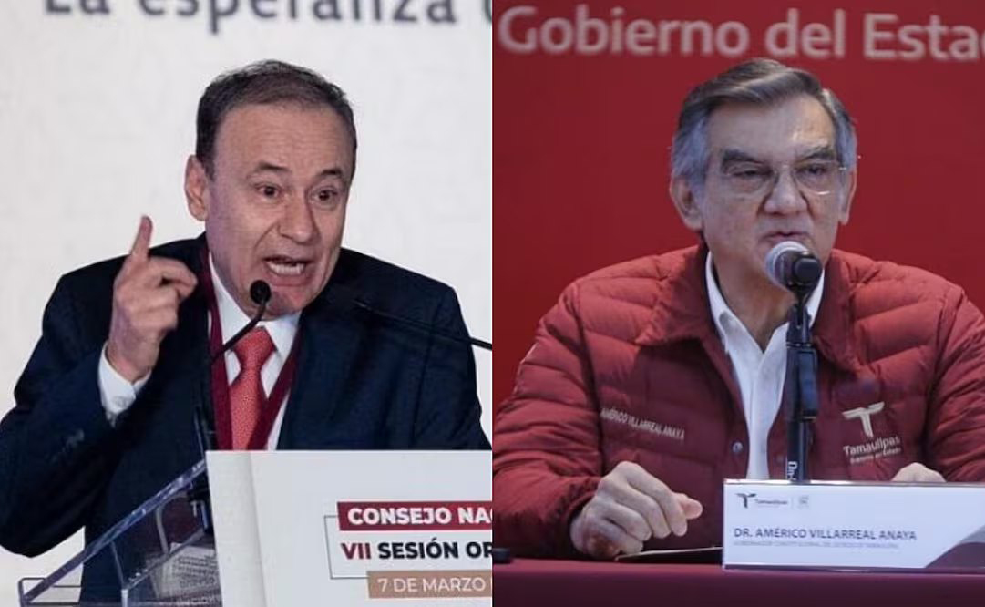 Estados Unidos investiga a gobernadores de Sonora y Tamaulipas por presuntos vínculos con el crimen organizado