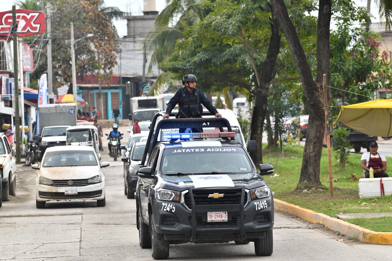 Refuerzan seguridad en Tabasco: decomisan armas, drogas y retiran 53 cámaras clandestinas en tres días
