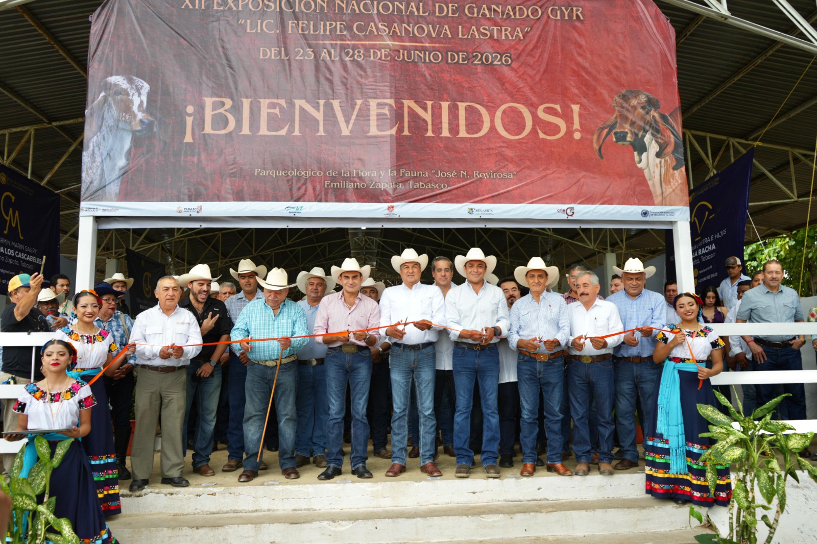 XII Exposición Nacional de Ganado Gyr fortalece la innovación y el futuro de la ganadería tabasqueña