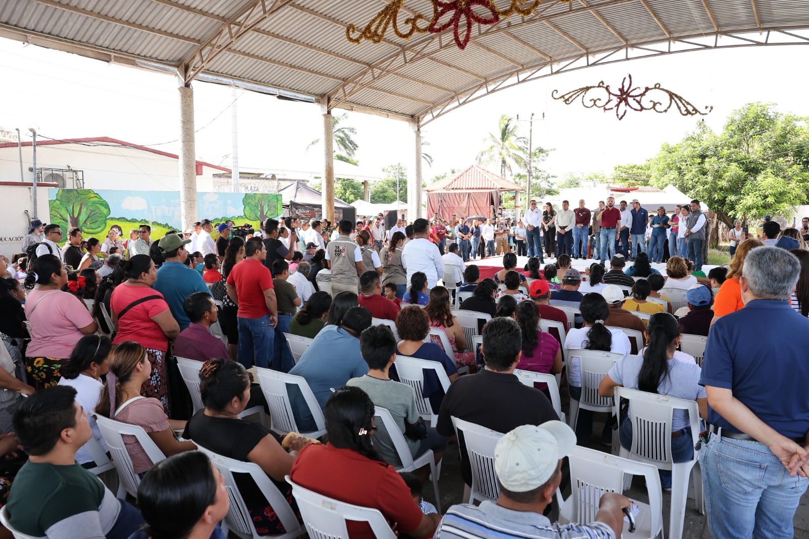 Gobierno del Pueblo acerca atención directa a Centla; Javier May encabeza audiencias públicas en Simón Sarlat