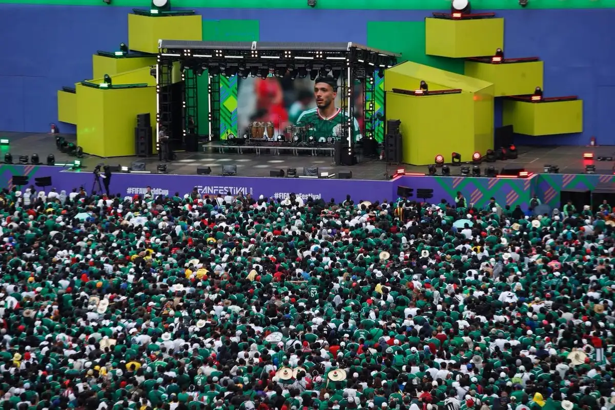 Medio millón de personas celebran en la Ciudad de México el arranque del Mundial 2026