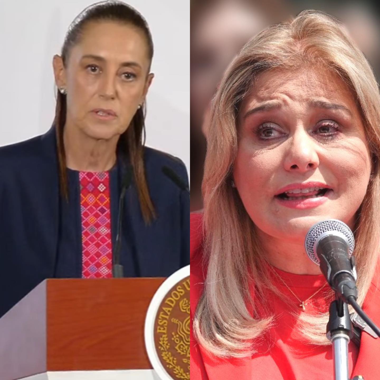 Sheinbaum aclara que gobernadora de Chihuahua no es investigada; cuestiona reaparición de Fox y Calderón