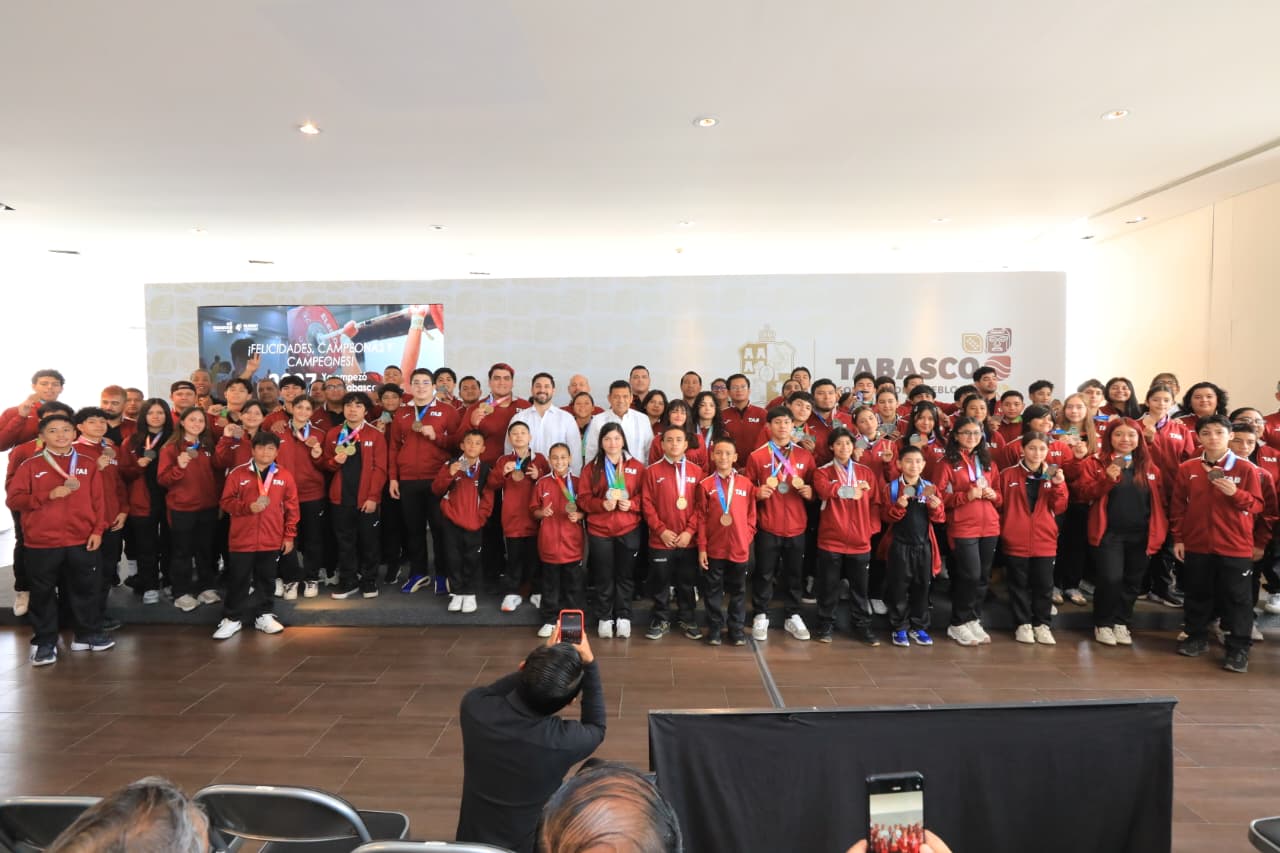 Becas deportivas impulsan el éxito de atletas tabasqueños y fortalecen el alto rendimiento