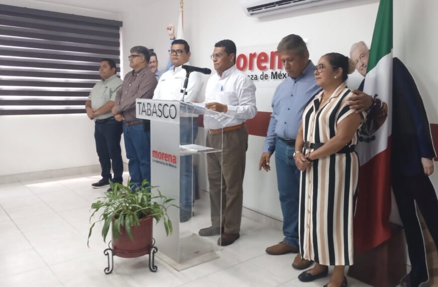 Mitofsky no refleja una verdad absoluta sobre el desempeño de Javier May, afirma dirigente de Morena Tabasco