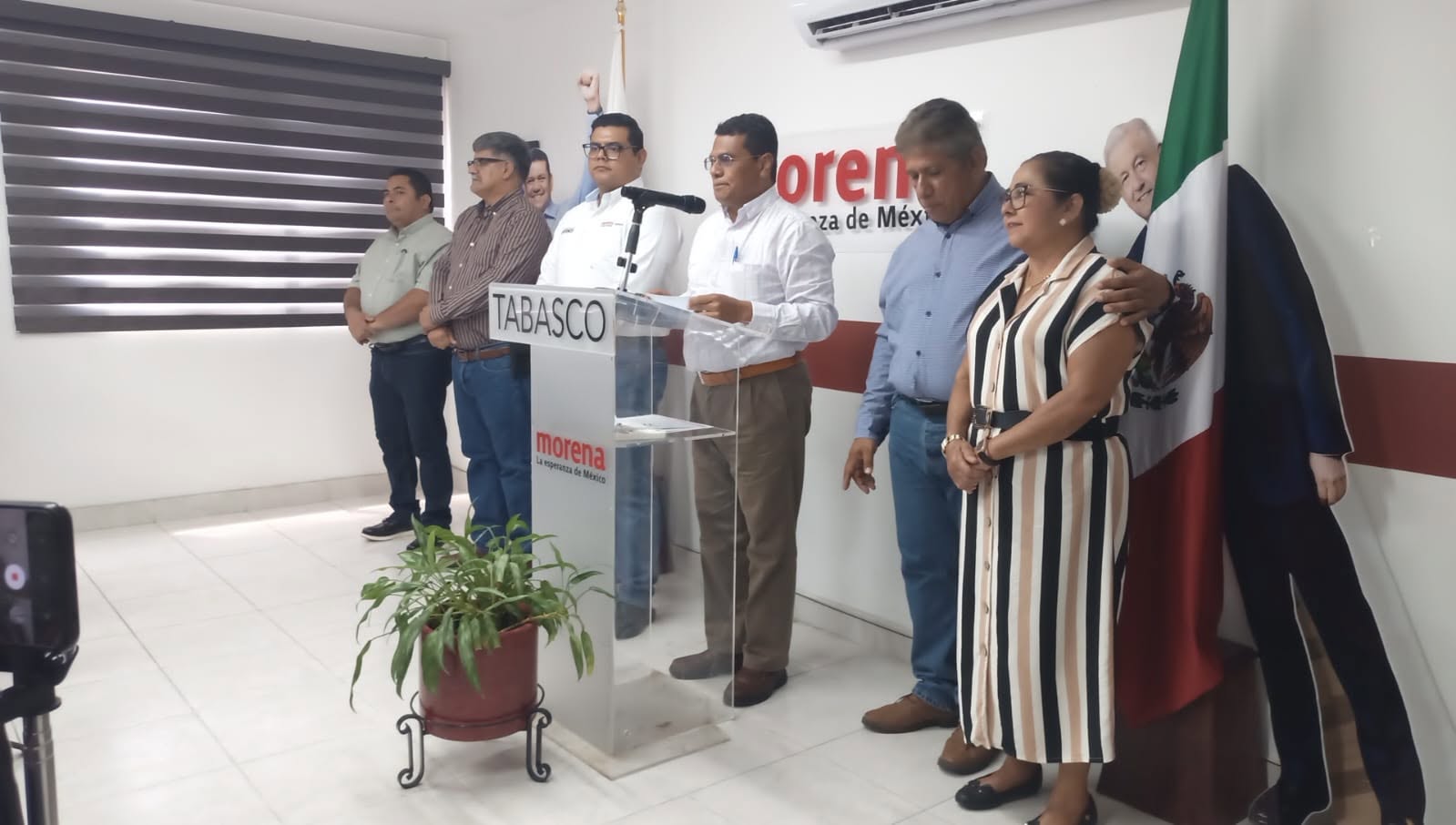 Mitofsky no refleja una verdad absoluta sobre el desempeño de Javier May, afirma dirigente de Morena Tabasco