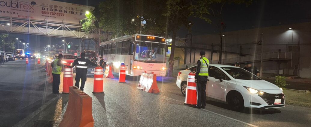 Refuerza SSPC operativo alcoholímetro en Villahermosa para prevenir accidentes viales