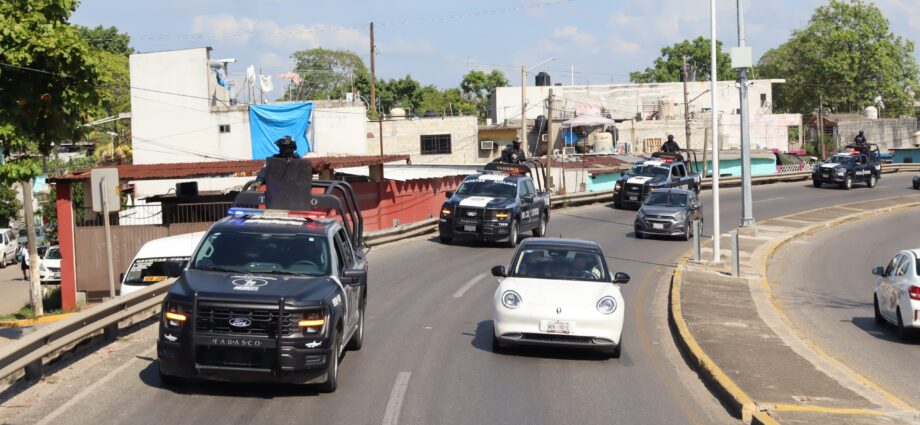 Refuerza SSPC vigilancia en colonias de Villahermosa para prevenir delitos y fortalecer la seguridad ciudadana