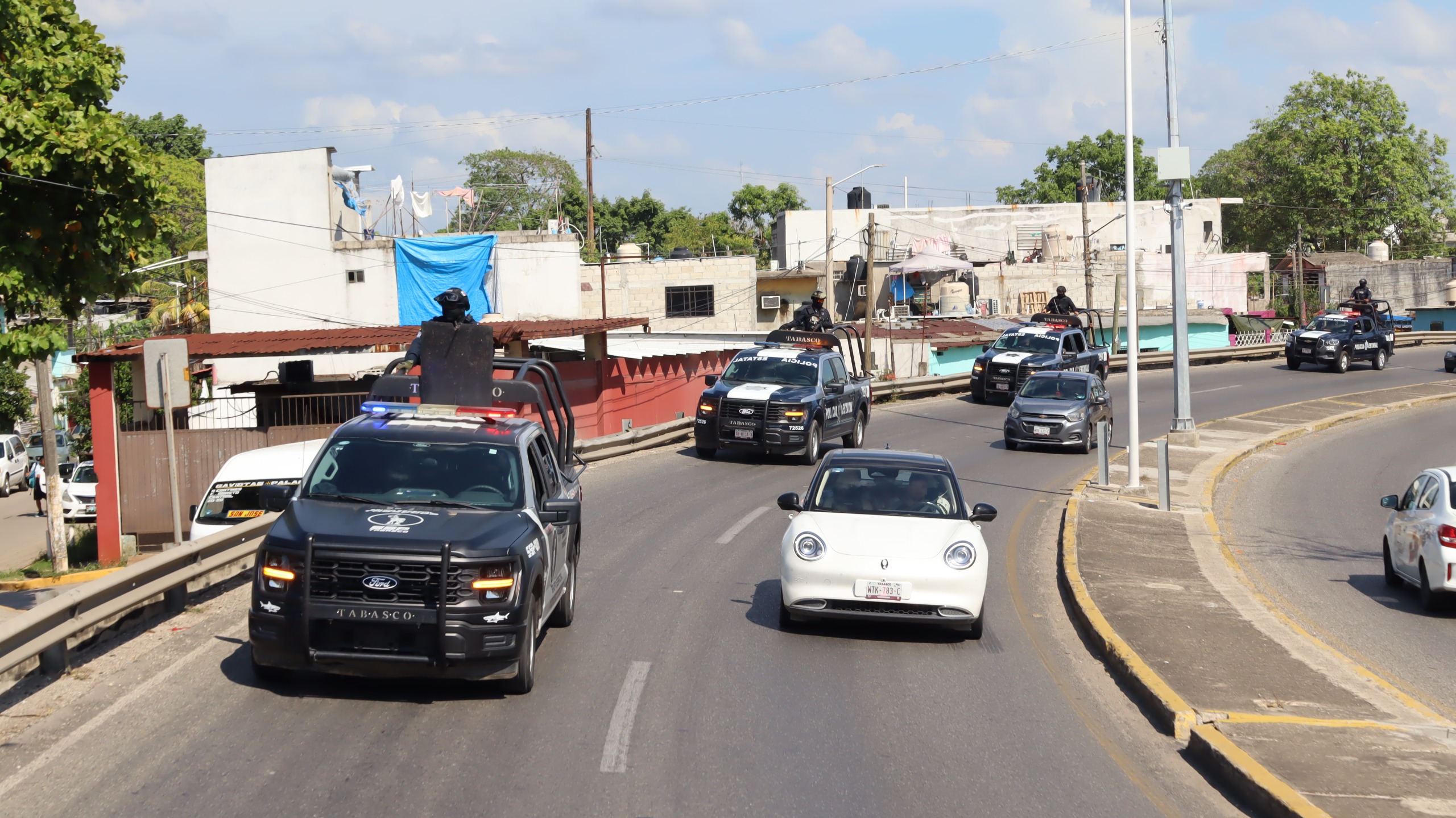 Refuerza SSPC vigilancia en colonias de Villahermosa para prevenir delitos y fortalecer la seguridad ciudadana