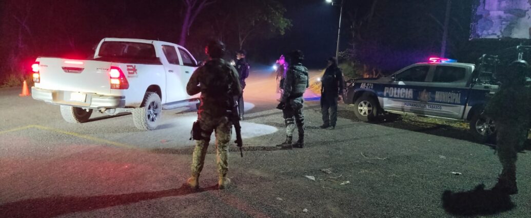 Implementan operativo conjunto tras hechos registrados en Huimanguillo