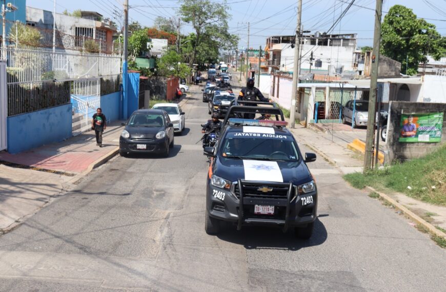 SSPC realiza patrullajes preventivos y acciones de proximidad social en Villahermosa