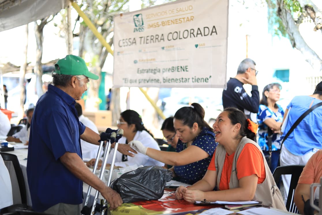 Vecinos de Tierra Colorada reconocen beneficios de las Jornadas de Paz y atención directa del Gobierno
