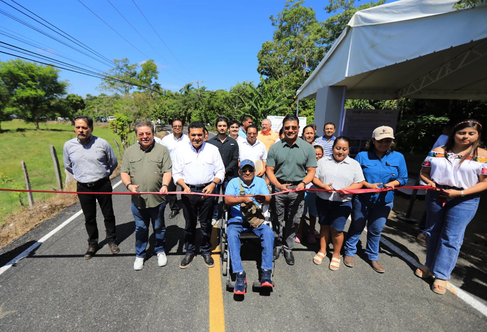 Inversión histórica en carreteras transforma la movilidad de más de 60 mil habitantes en Nacajuca…