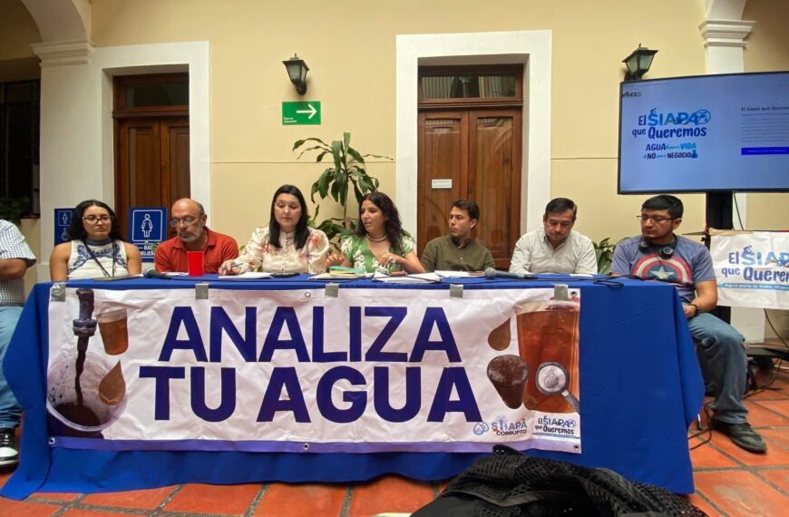Monitoreo ciudadano detecta contaminación y falta de cloro en agua del SIAPA; organizaciones alertan posible riesgo sanitario