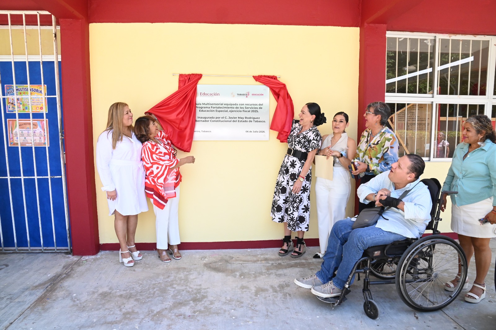 Inaugura SETAB aula multisensorial en el CAM No. 4 para fortalecer la educación especial