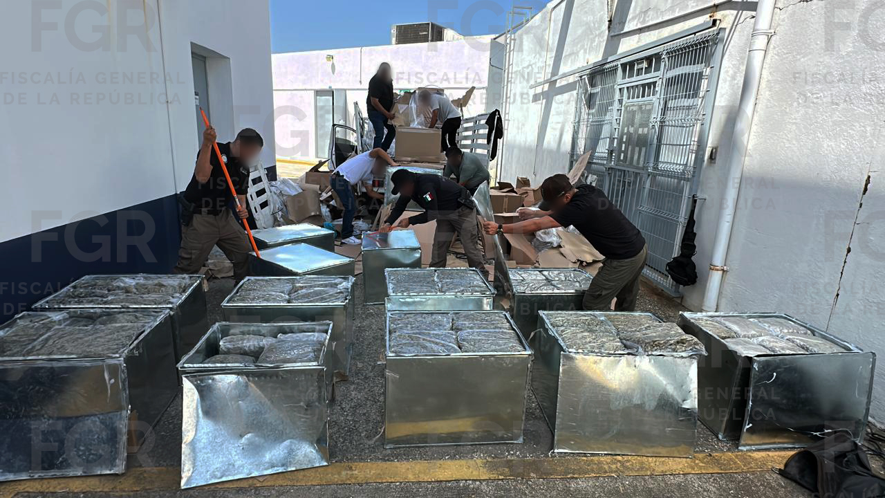 Vinculan a proceso a presunto narcotraficante detenido con 601 paquetes de marihuana ocultos en falsos aires acondicionados en Tabasco