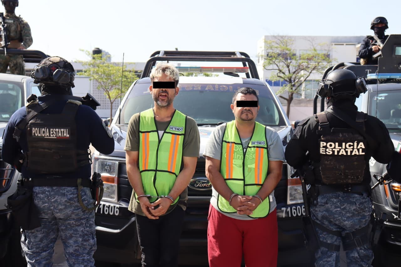 Detiene SSPC Tabasco a dos hombres por presuntos delitos contra la salud en Centro