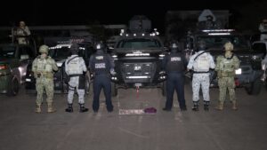 Aseguran cartuchos útiles durante operativo de seguridad en el municipio de Centro