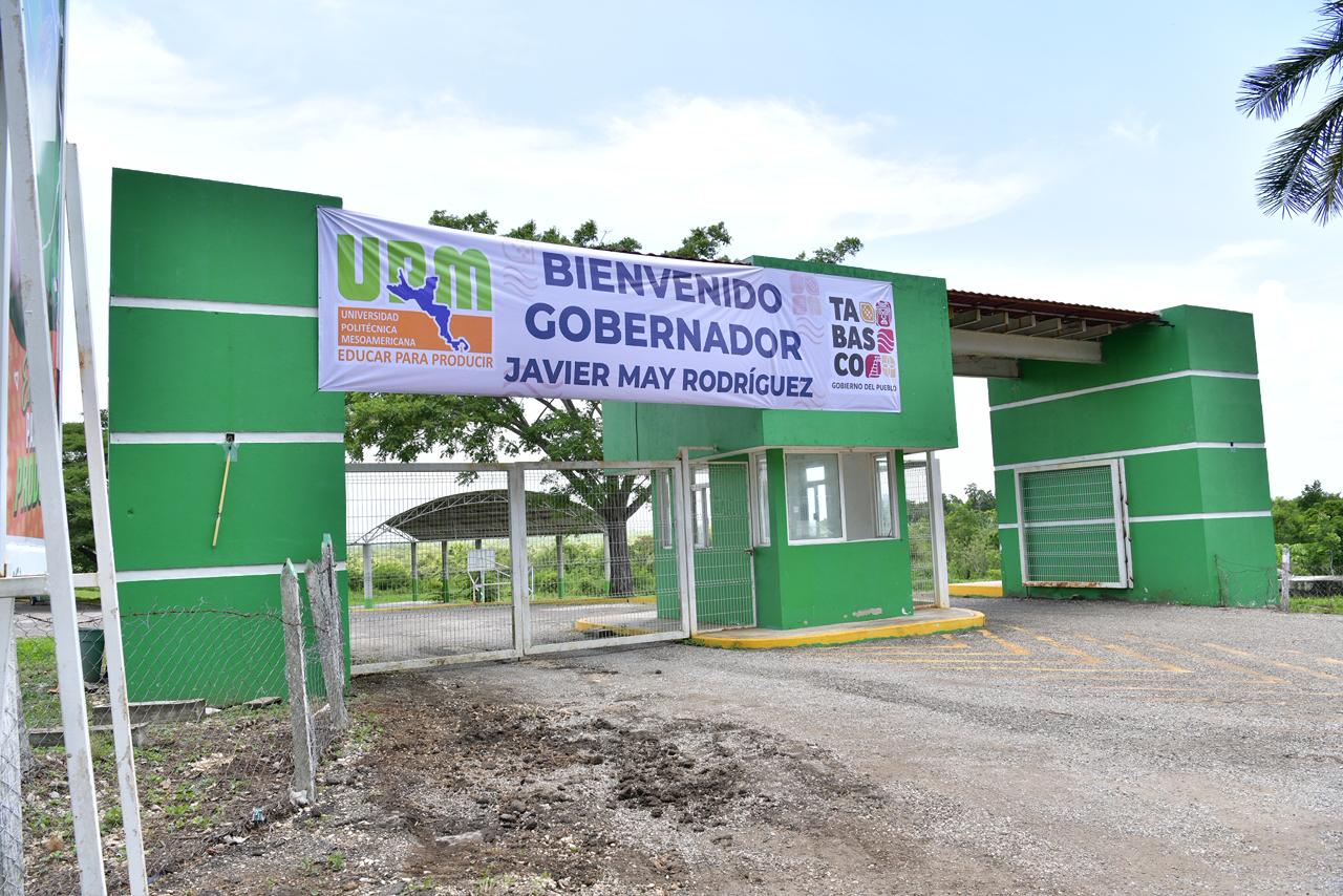 Javier May fortalece a la Universidad Politécnica Mesoamericana y anuncia mejoras integrales en infraestructura