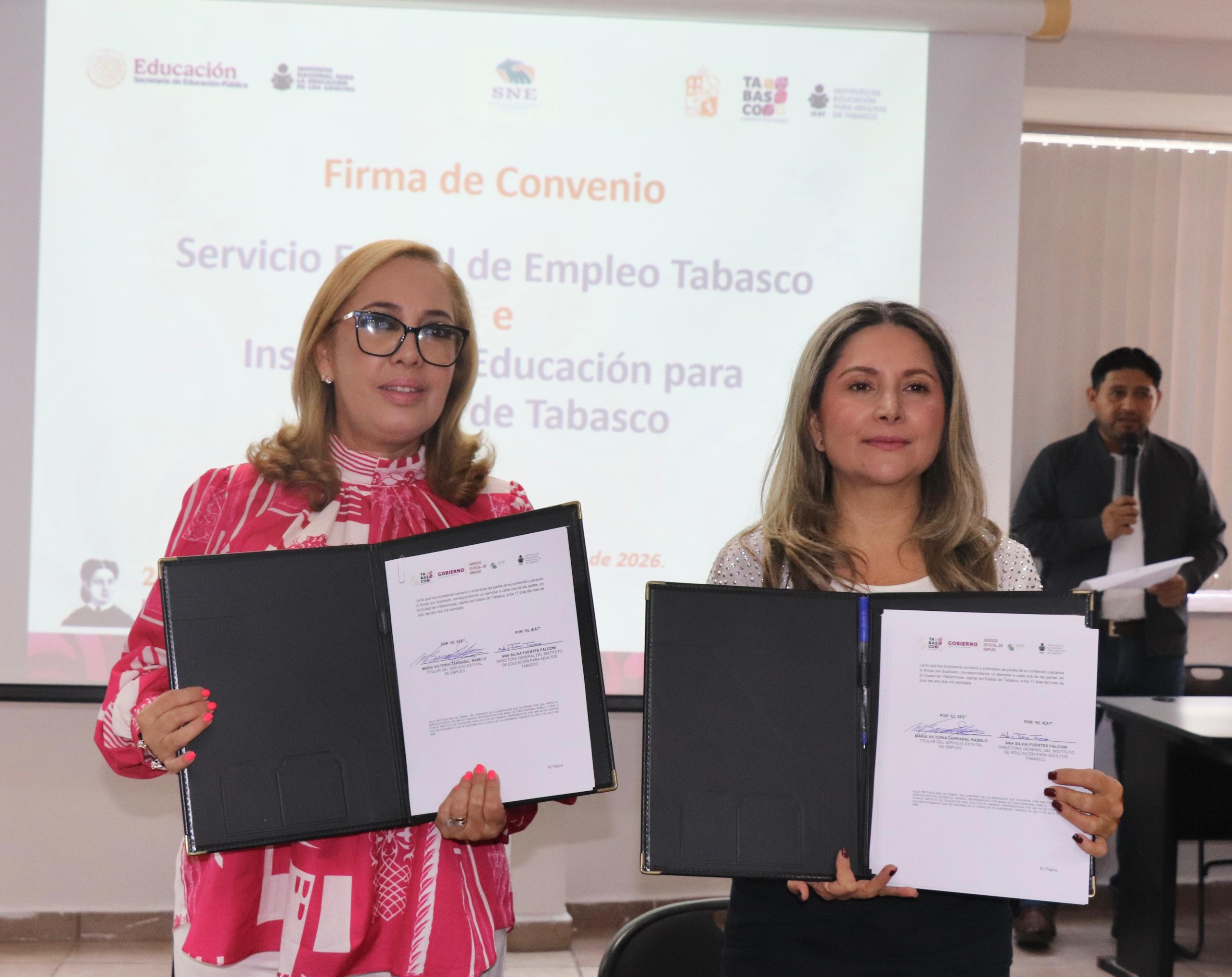 IEAT y Servicio Estatal de Empleo unen esfuerzos para ampliar oportunidades de educación y desarrollo en Tabasco