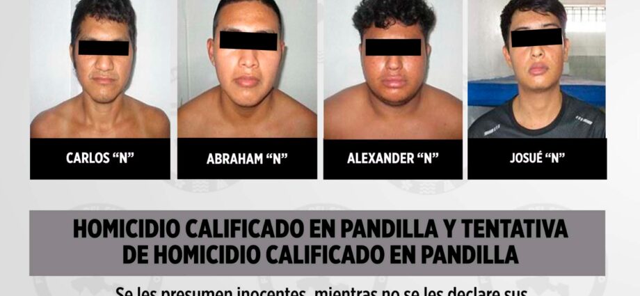 Vinculan a proceso a cuatro presuntos responsables por homicidio y tentativa de homicidio contra tres mujeres en Macuspana