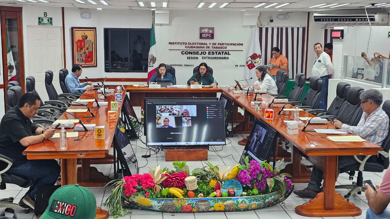 IEPCT rechaza actuar con parcialidad y prevé ratificar negativa de registro a Unión Democrática por Tabasco