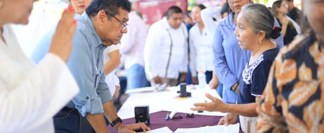 Javier May lleva Jornadas de Atención al Pueblo a Apatzingán y anuncia más obras para Balancán