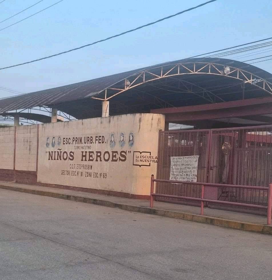 Macuspana encabeza robos a escuelas en Tabasco; SETAB reporta 10 casos y llama a reforzar vigilancia