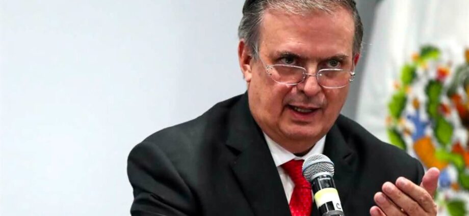 Marcelo Ebrard: No cambian los aranceles de Estados Unidos a las exportaciones mexicanas