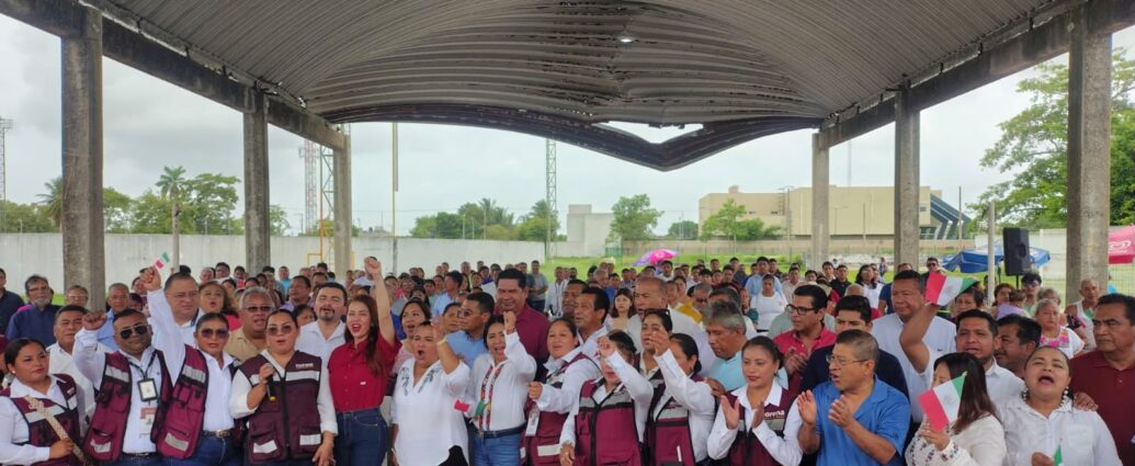 Centla realiza Asamblea Informativa en Defensa de la Transformación y la Soberanía Nacional