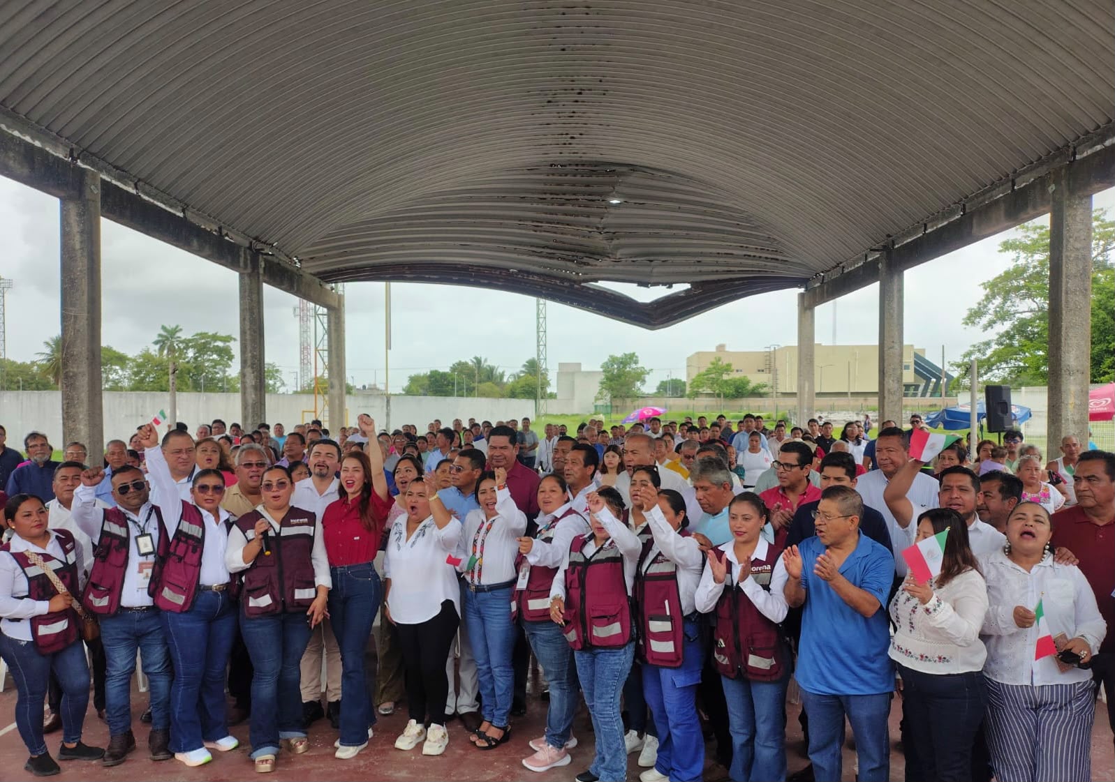 Centla realiza Asamblea Informativa en Defensa de la Transformación y la Soberanía Nacional