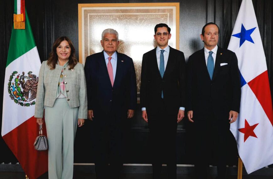 Presidente de Panamá inicia visita de trabajo en México; se reunirá con Claudia Sheinbaum