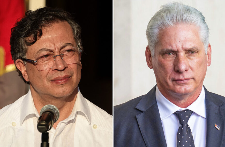 Gustavo Petro visita Cuba y rechaza una posible escalada militar en el Caribe