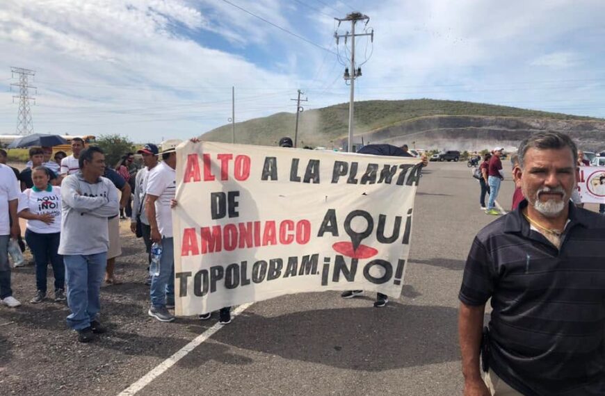 Sheinbaum defiende construcción de planta de amoniaco en Sinaloa; destaca avance del 95 % de la obra
