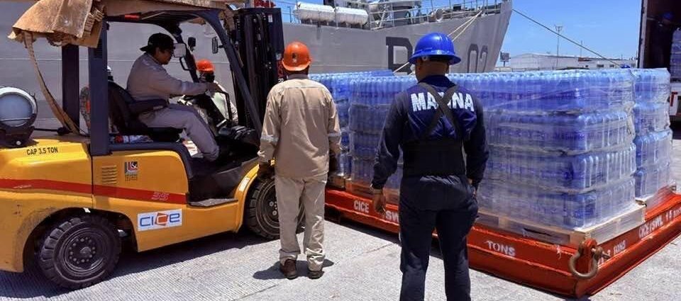 México envía más de 707 toneladas de ayuda humanitaria a Venezuela por vía marítima