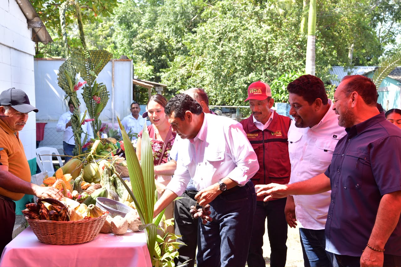 Javier May llama a fortalecer la producción alimentaria desde el campo; supervisa avances de Sembrando Vida Tabasco en Cárdenas
