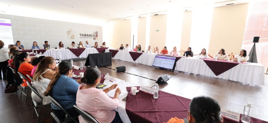 Gobierno de Tabasco fortalece estrategia para garantizar una vida libre de violencia a las mujeres