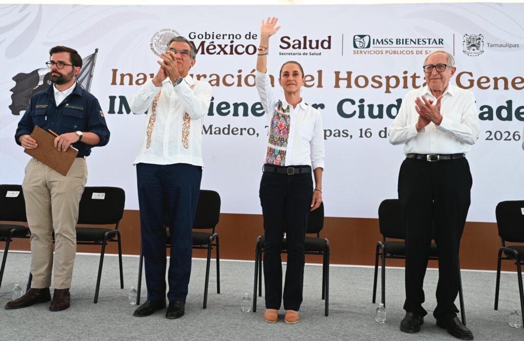 Sheinbaum inaugura Hospital General del IMSS Bienestar en Ciudad Madero