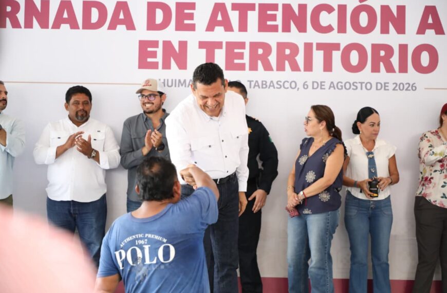 Gobernador destaca avances de la 4T en Huimanguillo y acerca servicios gubernamentales a la población…