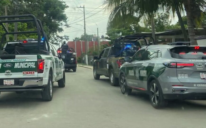 Detienen a tres presuntos implicados en asalto a cuentahabiente en Villahermosa