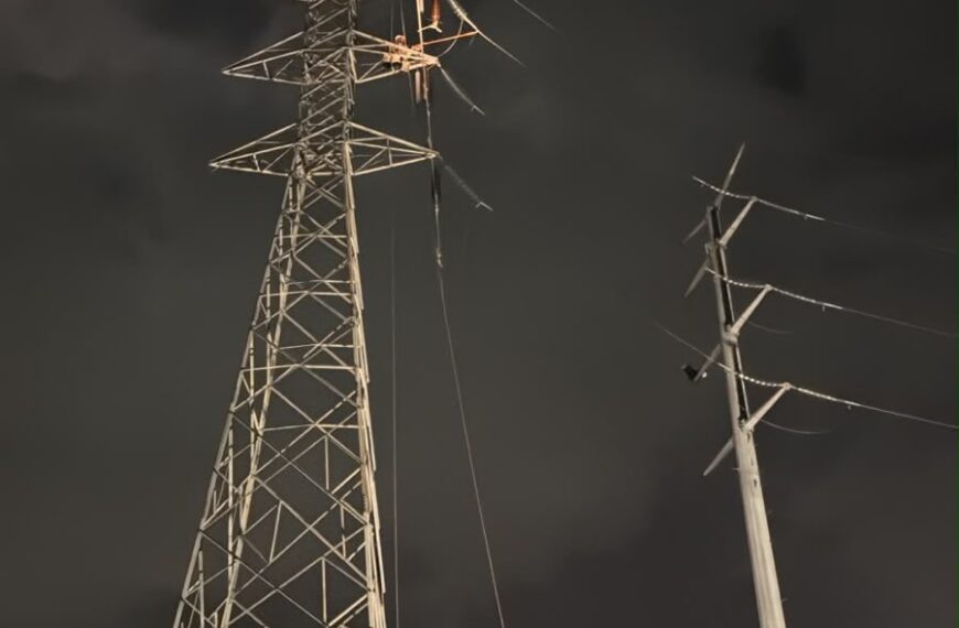 CFE confirma apagón en diversas zonas de Tabasco; caída de cable habría provocado la falla