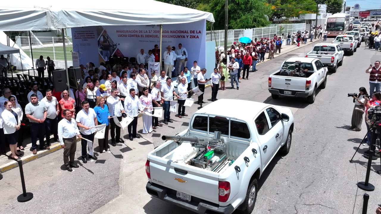 Inicia Jornada Nacional de Lucha contra el Dengue; Javier May llama a participar en las…