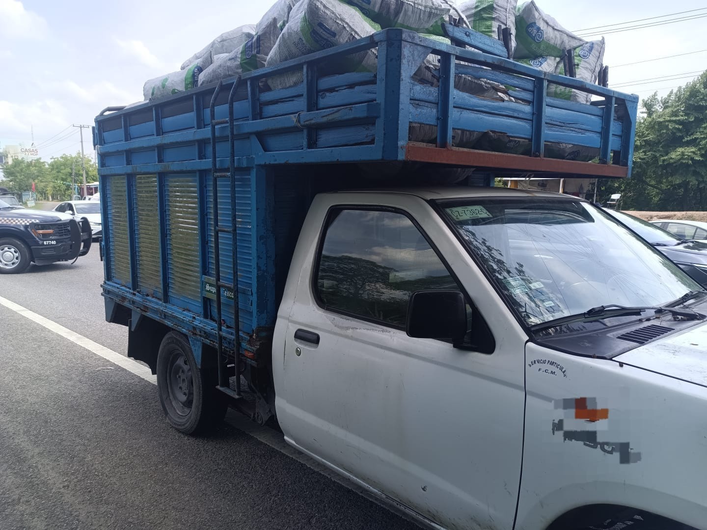 FGR investiga aseguramiento de 90 bultos de carbón vegetal en Centro