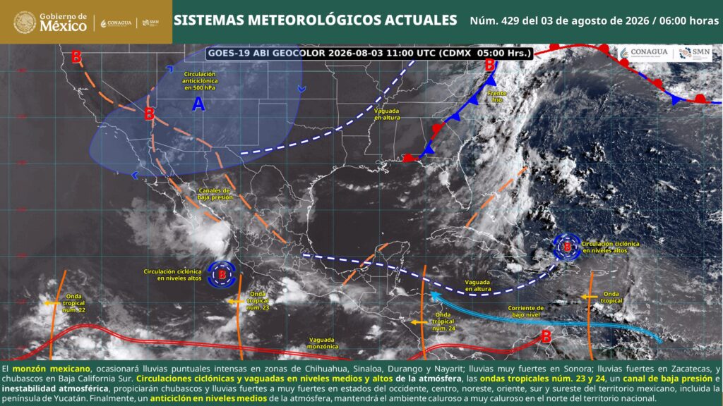 Persistirá intenso calor en Tabasco; prevén temperaturas de hasta 45 grados y lluvias aisladas