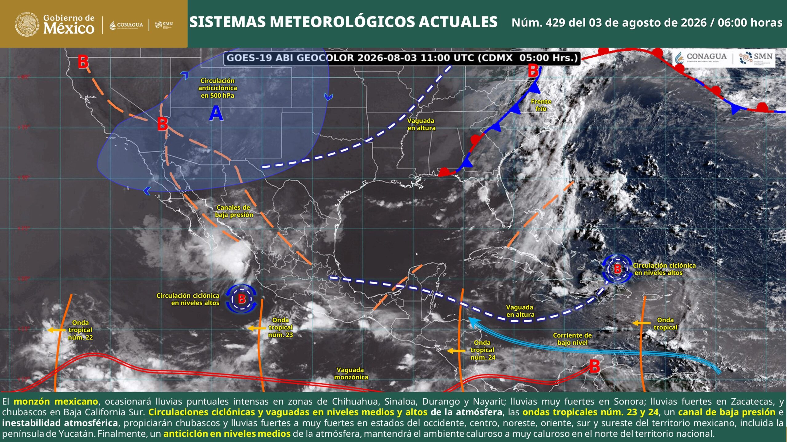 Persistirá intenso calor en Tabasco; prevén temperaturas de hasta 45 grados y lluvias aisladas